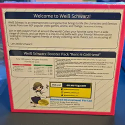 Weiss Schwarz Rent-a-Girlfriend Booster Box 1st Edition English - Image 2