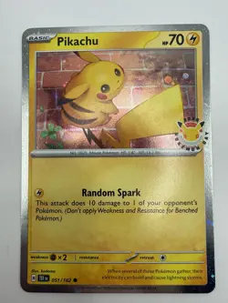 Pikachu (Pokemon Day 2026) #051/162 Miscellaneous Cards & Products - Image 1