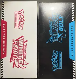 Scarlet & Violet Black Bolt & White Flare ETB Set Factory Sealed New Pokemon TCG - Image 3
