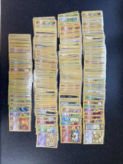 Pokemon TCG Vintage Bulk Reseller Bundle Approx 350+ Cards Majority NM-LP + HP - Image 1