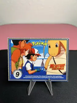 Jolteon 135 Burger King Mewtwo Strikes Back 9 PokeTrivia Pokemon Card Perforated - Image 3