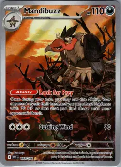 Mandibuzz 145/086 SV: White Flare - Pokemon Card - NM - Image 1