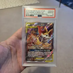 Pokemon Card - Charizard & Braixen GX Tag Team Promo SM230 - PSA 10 - Image 1