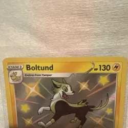 Pokemon TCG Boltund Shining Fates Holo Card SV040/SV122 Mint Condition - Image 3