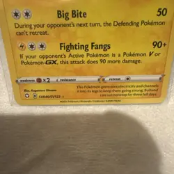 Pokemon TCG Boltund Shining Fates Holo Card SV040/SV122 Mint Condition - Image 4