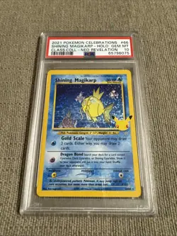 Pokemon TCG Celebrations Shining Magikarp #66 *GEM MINT PSA 10* - Image 1