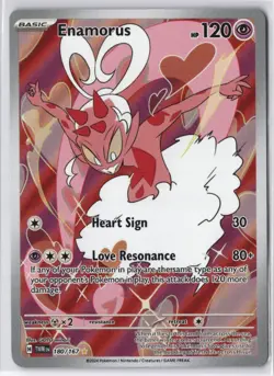 Enamorus 180/167 TWM Twilight Masquerade Illustration Rare NM Pokemon Card - Image 1