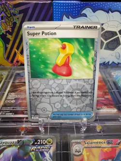 Super Potion 158/159 Reverse Holo Uncommon Pokemon TCG S&V Journey Together - Image 1
