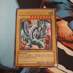 Blue-Eyes White Dragon LOB-001 The Legend of Blue Eyes White Dragon Unlimited - Image 1