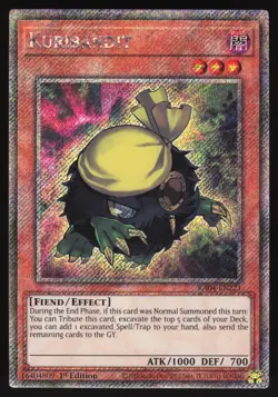 Kuribandit - RA04-EN221 - Platinum Secret Rare - 1st Edition Yugioh - Image 1