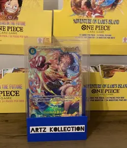 One Piece CCG Monkey.D.Luffy Op13-118 Sp Carrying On His Will English - Image 1