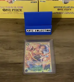 One Piece CCG Monkey.D.Luffy Op13-118 Sp Carrying On His Will English - Image 3