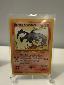 Pokemon Shining Charizard & Shining Mewtwo Holo Neo Destiny Cards Lot - Image 2