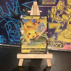 Pikachu V 043/185 - Vivid Voltage - Pokemon Card - Near Mint - Image 1