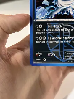 Pokemon Absol 67/116 Plasma Freeze Holo Rare Basic HP100 English TCG Card 2013 - Image 3