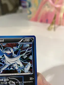 Pokemon Absol 67/116 Plasma Freeze Holo Rare Basic HP100 English TCG Card 2013 - Image 5