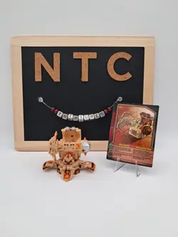 Bakugan Subterra Coredem With Rock Hammer Set Gundalian Invaders Rare W/ Card - Image 1