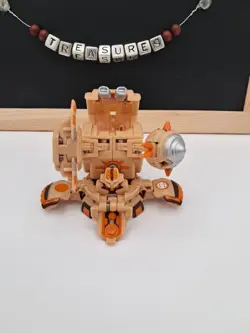 Bakugan Subterra Coredem With Rock Hammer Set Gundalian Invaders Rare W/ Card - Image 3