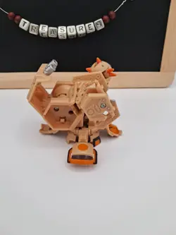 Bakugan Subterra Coredem With Rock Hammer Set Gundalian Invaders Rare W/ Card - Image 4