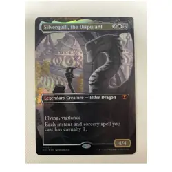 MTG Secrets of Strixhaven Silverquill, the Disputant Borderless Foil # 0287 - Image 1