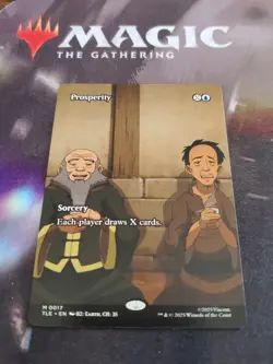 Mtg. Prosperity. Borderless. Avatar: The Last Airbender. Pack Fresh - Image 1