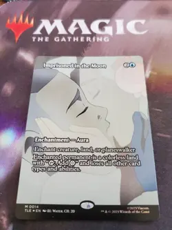 Mtg. Imprisoned in the Moon. Foil Borderless. Avatar: The Last Airbender. Nm - Image 1