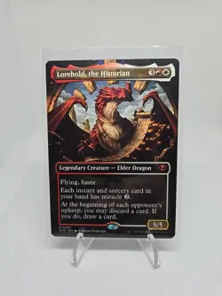 Lorehold, the Historian - Borderless Secrets of Strixhaven MTG - Image 1