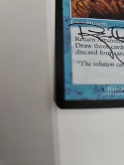 MTG Attunement Autographed Randy Gallegos Signed Urza's Saga - Image 2