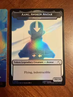 The Boy in the Iceberg - Dark Depths (Borderless) Avatar: TLA MTG w/Aang Token - Image 3