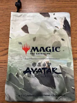 NEW Magic the Gathering Avatar Last Airbender Dice Bag Prerelease Promo. TOPH - Image 2