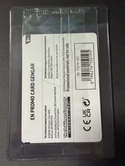 Pokemon TCG Gengar 050/088 Promo GameStop Stamped - Factory Sealed - Image 2