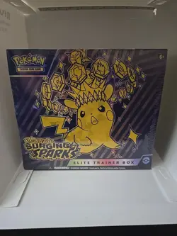 Pokemon TCG Surging Sparks Elite Trainer Box ETB New, Factory Sealed, Quantity - Image 1