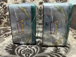 Pokemon 2022 Spring Collectors Chest Tin Lunchbox LOT OF 2 - Image 3