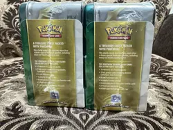 Pokemon 2022 Spring Collectors Chest Tin Lunchbox LOT OF 2 - Image 4