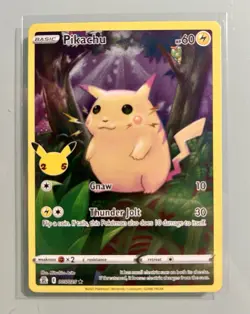 Pikachu 005/025 Celebrations Holo - Pokemon 25th Anniversary Set 🔥(A) - Image 1