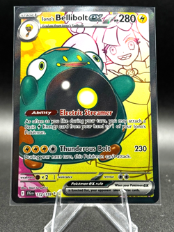 Iono's Bellibolt ex 172/159 Sv09: Journey Together Holo Pokemon TCG - Image 1