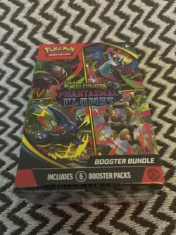 Pokemon TCG Mega Evolution Phantasmal Flames Booster Bundle Sealed ✅ - Image 1