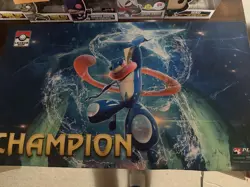 Pokemon TCG League Cup Champion Greninja Playmat 2018 - Image 1