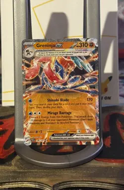 Greninja EX 106/167 Double Rare Holo Pokemon Twilight Masquerade NM/M FAST SHIP - Image 1