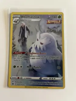 Abomasnow TG01/TG30 Ultra Rare Holo Excellent Condition Astral Radiance - Image 1