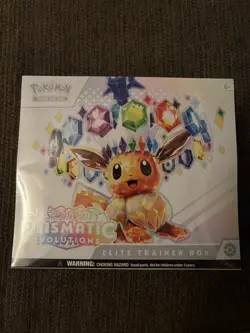 Pokemon Prismatic Evolutions Elite Trainer Box ETB Sealed New Factory Wrapped - Image 1
