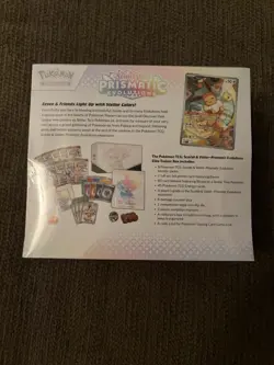 Pokemon Prismatic Evolutions Elite Trainer Box ETB Sealed New Factory Wrapped - Image 3