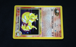 Pokemon Brock's Ninetales 3/132 Holo Gym Challenge (Moderately Played) - Image 3