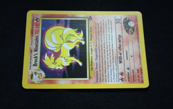 Pokemon Brock's Ninetales 3/132 Holo Gym Challenge (Moderately Played) - Image 4