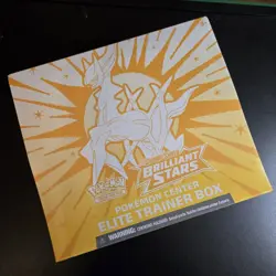 Brilliant Stars Pokemon Center ETB Pokemon TCG Sword & Shield Elite Trainer Box - Image 1