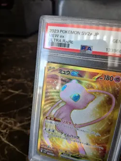 Mew Ex Ultra Rare 208/165 Japanese Pokemon 151 TCG PSA 10 - Image 4