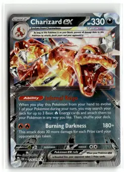 2023 Pokemon - Obsidian Flames Charizard ex #125/197 - Image 1