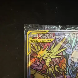 Pokemon Moltres & Zapdos & Articuno GX TAG TEAM SM210 Promo Holo - sealed! - Image 5