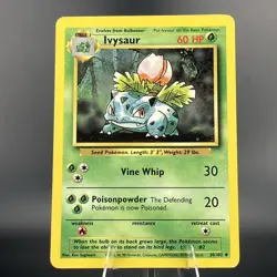 Ivysaur 30/102 Pokemon TCG - Base Set Unlimited Regular (MP) - Image 1