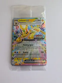Pokemon TCG Jolteon ex Promo Holo Prismatic Evolutions Stamp 030/131 SEALED - Image 1